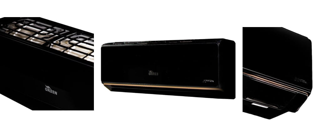 کولر گازی 12000 اینورتر Black Series گرین